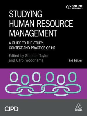 cover image of Studying Human Resource Management